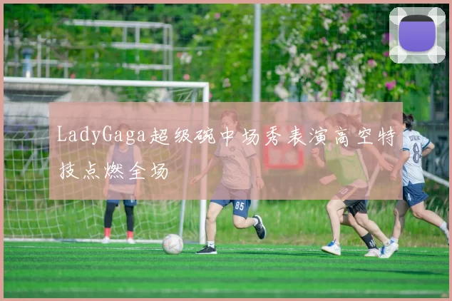 LadyGaga超级碗中场秀表演高空特技点燃全场